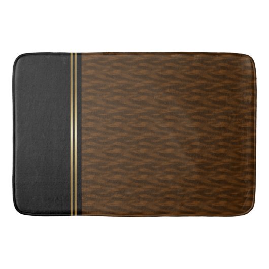 チョコレート水 バスマット (正面)