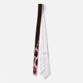 チョコレート渦巻 ネクタイ (裏面)