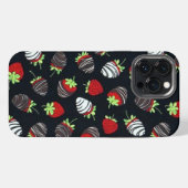 チョコレート漬けイチゴ iPhoneケース (裏面横)