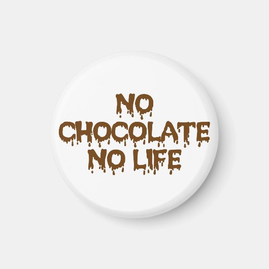 チョコレート無し マグネット (正面)