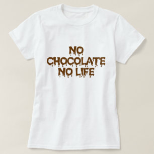 チョコレート無し Tシャツ