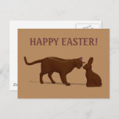 チョコレート猫 シーズンポストカード (正面/裏面)