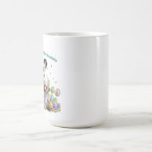 チョコレート目当てで来ただけ コーヒーマグカップ (中央)