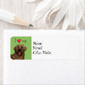 チョコレート研究室が大好き ラベル (インサイチュ)