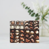 チョコレート箱 ポストカード (スタンド正面)