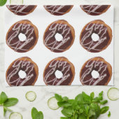 チョコレート良い！ キッチンタオル (折り畳み)