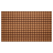 チョコレート色の格子縞パターン ファブリック (ファットクウォーター)