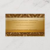 チョコレート色の311金神#2 名刺 (裏面)