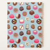 チョコレート菓子名前をカスタムする プランナー手帳 (裏面)