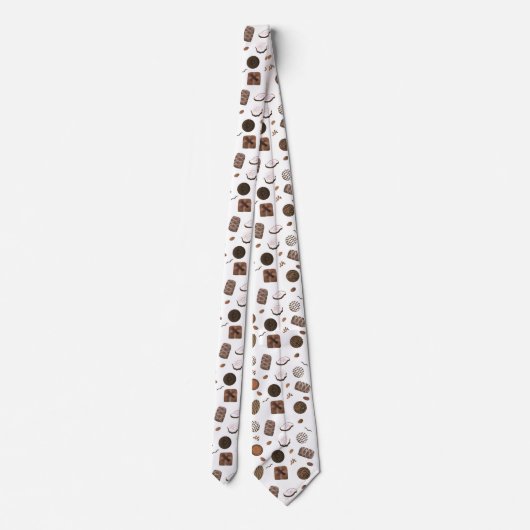 チョコレート菓子 ネクタイ (裏面)