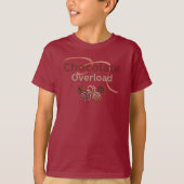 チョコレート過多Tシャツ Tシャツ (正面)