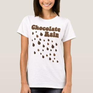 チョコレート雨浸水 Tシャツ