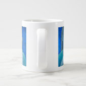 チョコレート2011年を持つ女の子 ジャンボコーヒーマグカップ (裏面)