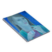 チョコレート2011年を持つ女の子 ノートブック (右側)