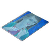 チョコレート2011年を持つ女の子 ノートブック (左側)