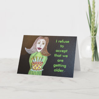 チョコレート、お金、ダイヤモンド…今なら受け入れられるよ カード