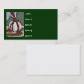 チョコレート・アイス・クリームの名刺 名刺 (正面/裏面)