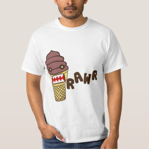 チョコレート・アイス・クリームモンスターRAWR Tシャツ