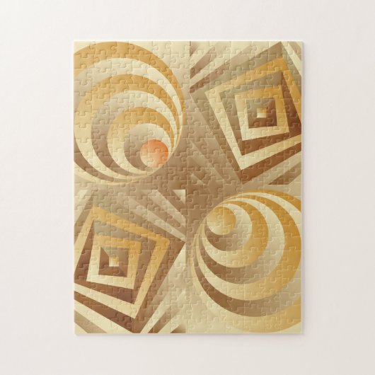 チョコレート・アンド・カラメル・カヌーリング ジグソーパズル (縦)