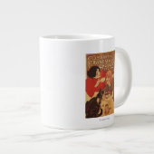 チョコレート·アンド·ティー社の母娘 ジャンボコーヒーマグカップ (正面右)