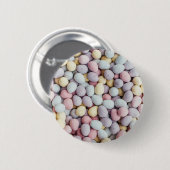 チョコレート・イースター・エッグ 缶バッジ (正面&裏面)