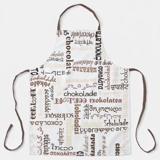 チョコレート エプロン (正面)