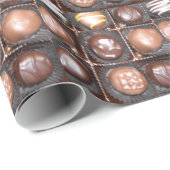 チョコレート・ガロール ラッピングペーパー (ロールコーナー)