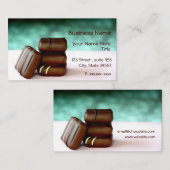 チョコレート・キャンディの名刺 名刺 (正面/裏面)