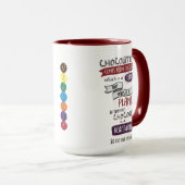 チョコレート，ココア，植物，野菜 マグカップ (正面右)