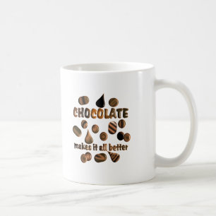 チョコレート コーヒーマグカップ