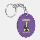 チョコレート：サイズ キーホルダー (正面左)