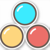 チョコレート シール (正面)