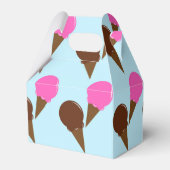 チョコレート&ストロベリーアイスクリームパーティーお気に入りボックス フェイバーボックス (裏面サイド)