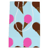 チョコレート&ストロベリーアイスクリームパーティー抱き枕 ミディアムペーパーバッグ (裏面)