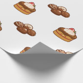 チョコレート·トリーツ ラッピングペーパー (角)