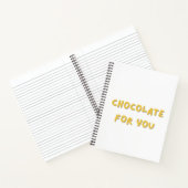 チョコレート ノートブック (内部)