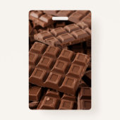 チョコレート バッジ (裏面)