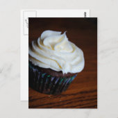 チョコレート&バニラカップケーキポストカード ポストカード (正面/裏面)