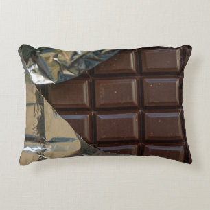 チョコレート・バーポリエステルアクセントの枕16" x12 " アクセントクッション