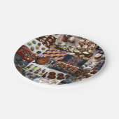 チョコレート ペーパープレート (アングル)