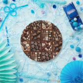 チョコレート ペーパープレート (パーティー)