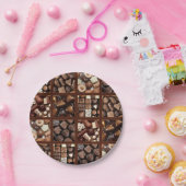 チョコレート ペーパープレート (パーティー)