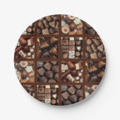 チョコレート ペーパープレート (正面)