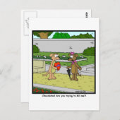 チョコレート?! ポストカード (正面/裏面)