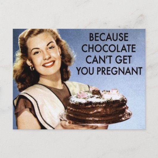 チョコレート ポストカード (正面)