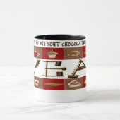 チョコレート マグカップ (中央)