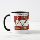 チョコレート マグカップ (左)