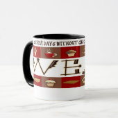 チョコレート マグカップ (正面左)