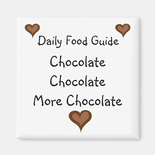 チョコレート マグネット (正面)