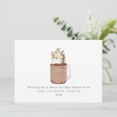 チョコレート ミルクシェイク スノーマン スウィート シーズンカード (スタンド正面)